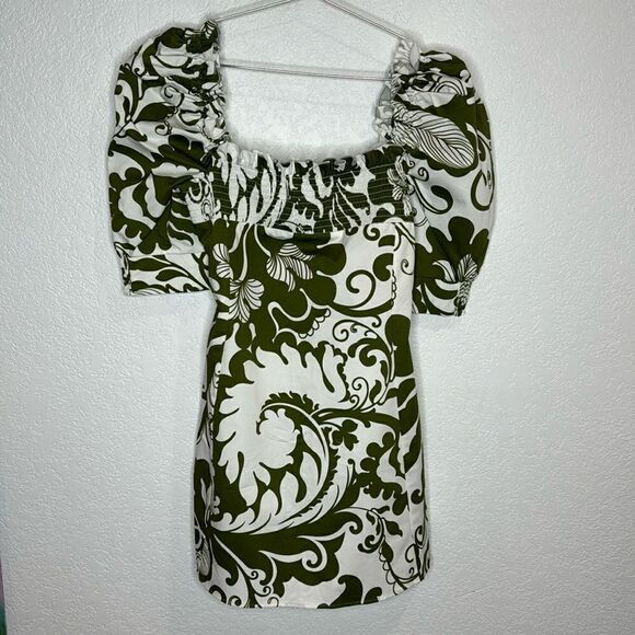 NWT La Double J HEAVY COTTON STRETCH
MINI SEXY DRESS MAREA OLIVE Medium - Picture 2 of 16